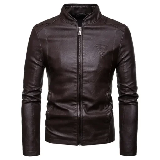 Faux Leather Men s Jacket Slim Fit and Perfect for Spring and Autumn Motorcycle Clothes Affordable.jpg Q90.jpg 3 Dukancha