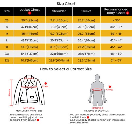 Size Chart Dukancha