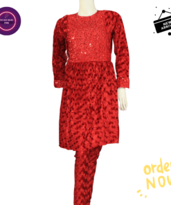 2-PC-Moonlight-Velvet-Dress-For-Ladies-dukancha.com-online-shopping